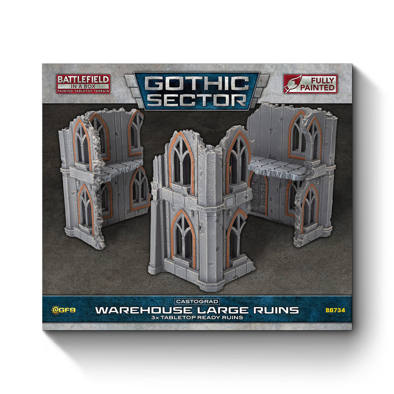 Gothic Sector: Castograd Warehouse Large Ruins