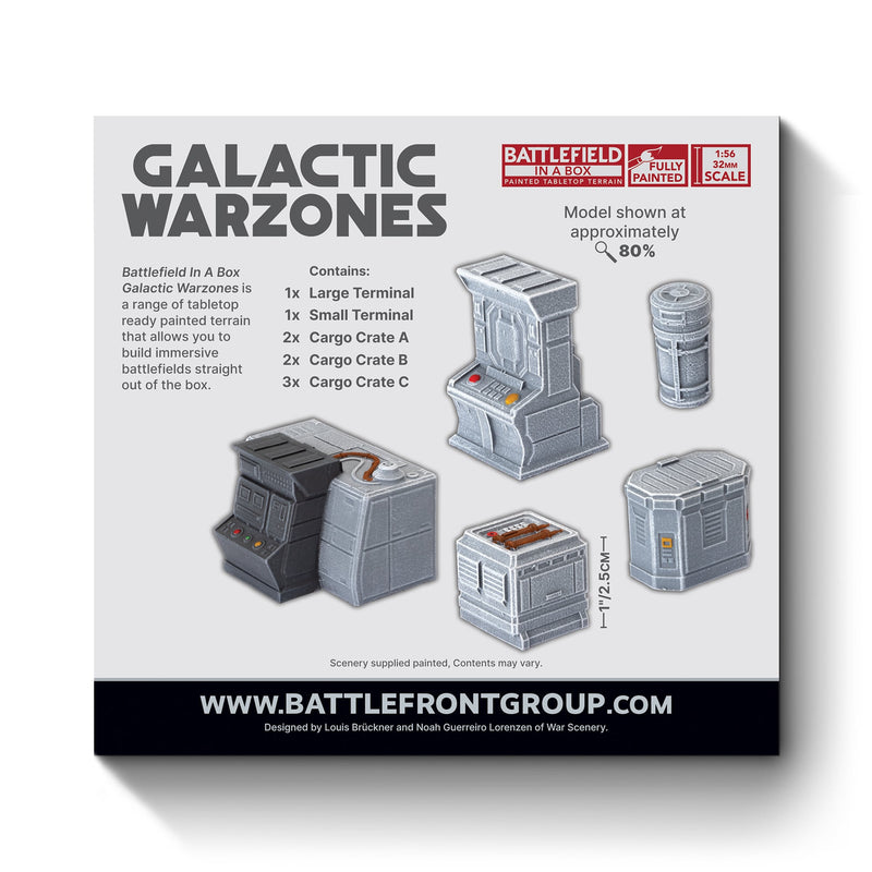 Galactic Warzones: Rebel Outpost Scatter Terrain