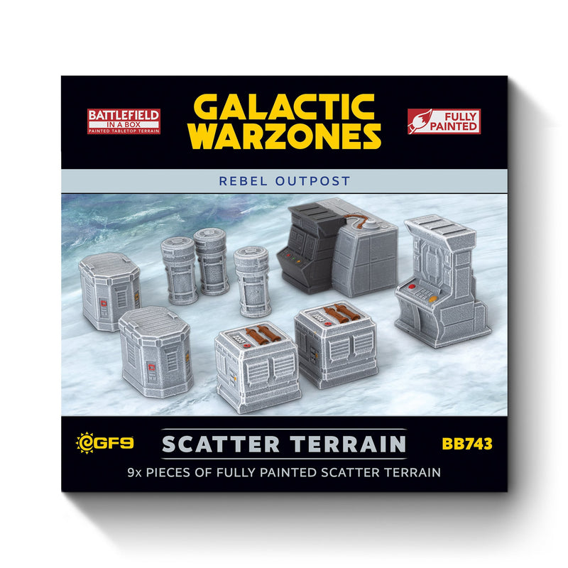 Galactic Warzones: Rebel Outpost Scatter Terrain