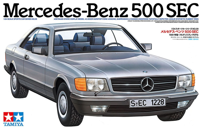 Mercedes-Benz 500 SEC (1:24)