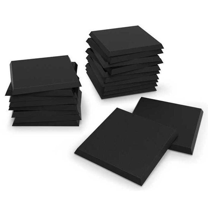 Plastic Bases - Square 30x30mm Black