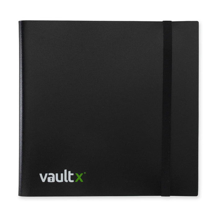 Vault X 12-Pocket Strap Binder - Black