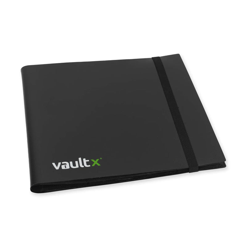Vault X 12-Pocket Strap Binder - Black