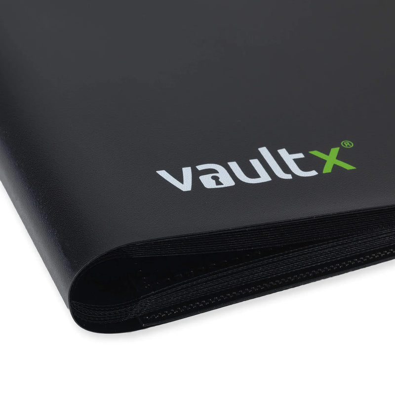 Vault X 12-Pocket Strap Binder - Black