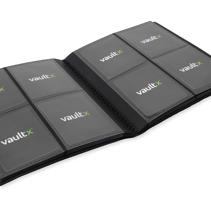 Vault X 4-Pocket Strap Binder - Black