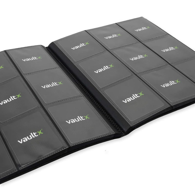 Vault X 9-Pocket Strap Binder - Black