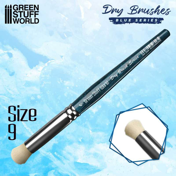BLUE SERIES Round Dry Brush - Size 9