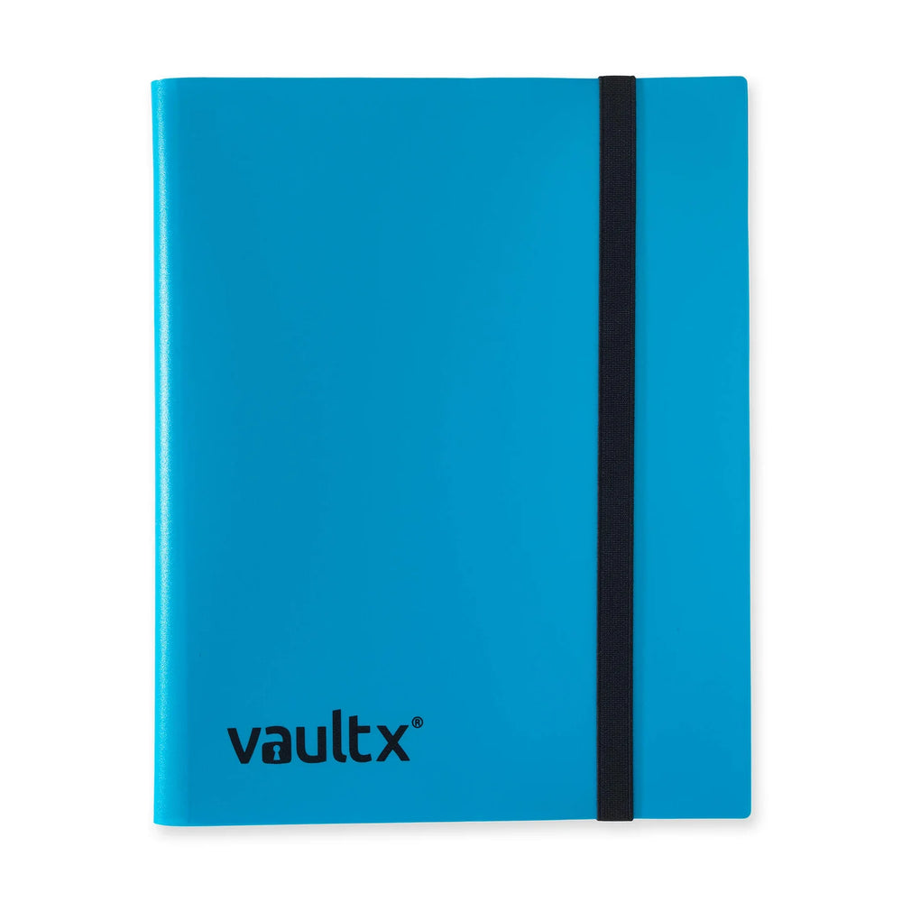 Vault X 9-Pocket Strap Binder - Blue