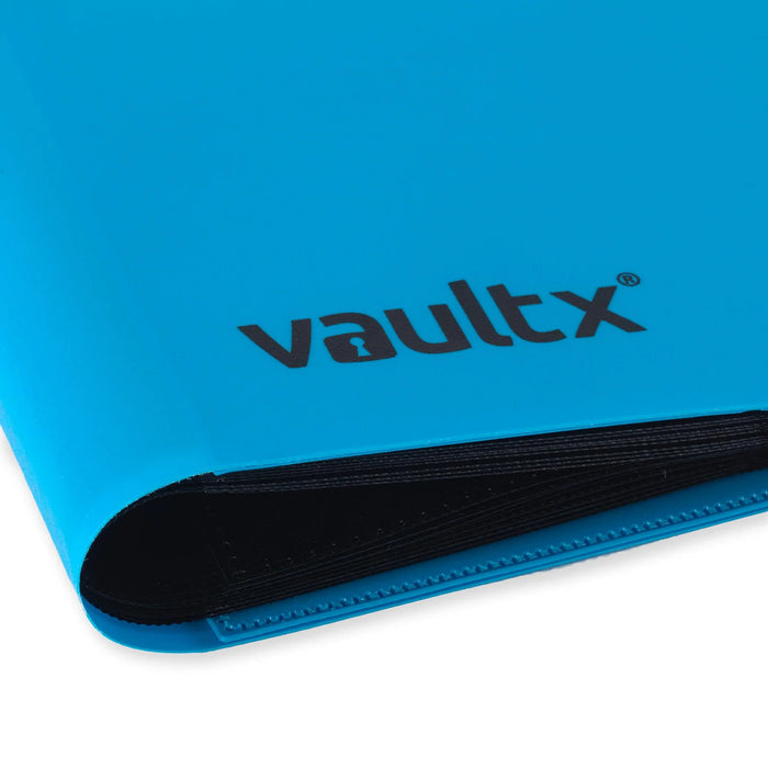 Vault X 9-Pocket Strap Binder - Blue