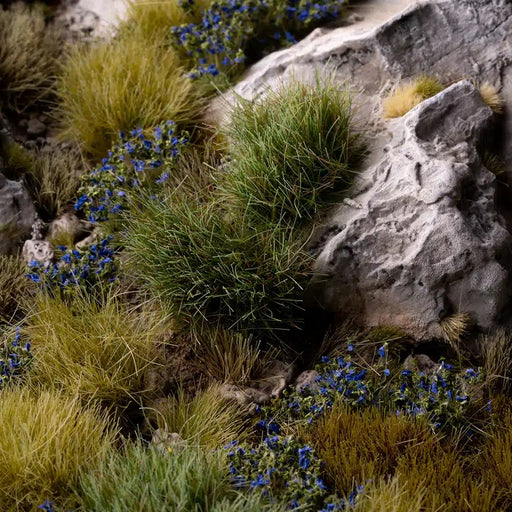 GamersGrass Static Grass Tufts - Blue Flowers Wild