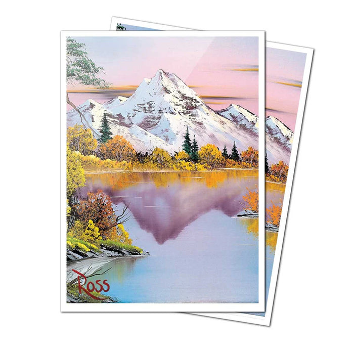 Ultra Pro Bob Ross Mighty Mountain Lake 105ct APEX™ Deck Protector Sleeves