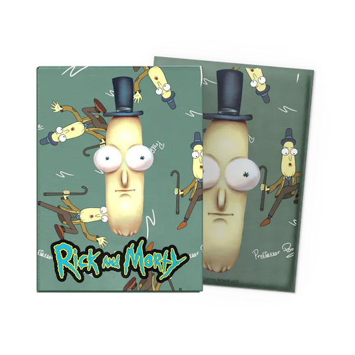Dragon Shield - Brushed Art Sleeves - Standard Size - Rick & Morty: Mr. Poopy Butthole