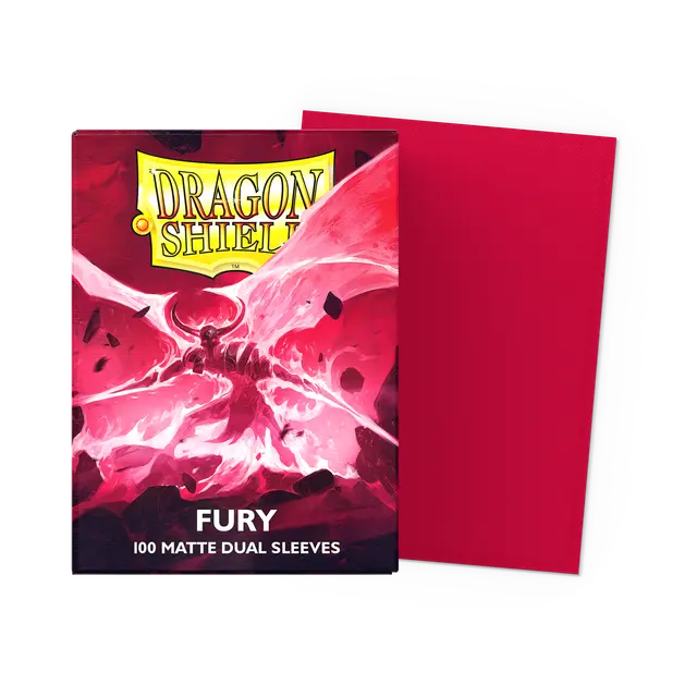 Dragon Shield - Matte Dual Sleeves - Standard Size - Fury