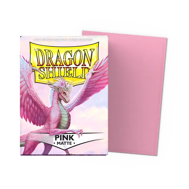 Dragon Shield - Matte Sleeves - Standard Size - Pink
