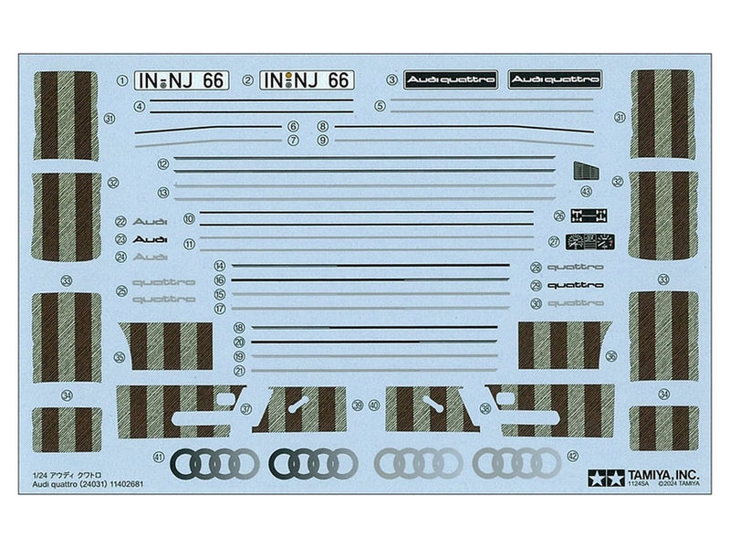 Audi Quattro (1:24)