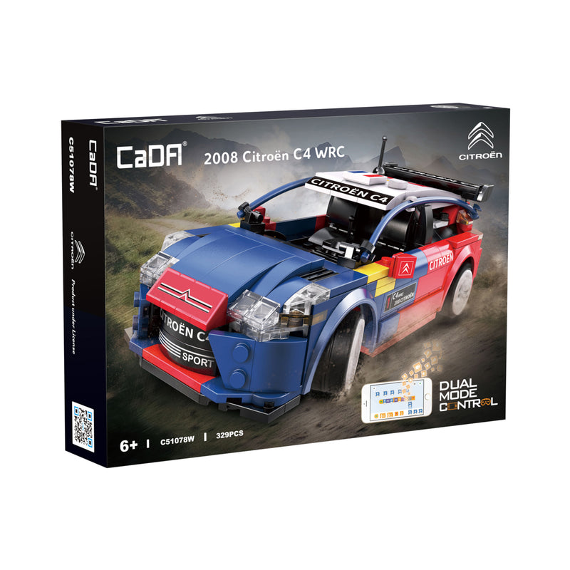 CaDA Bricks - 2008 Citroën C4 WRC - 329pcs (1:20)