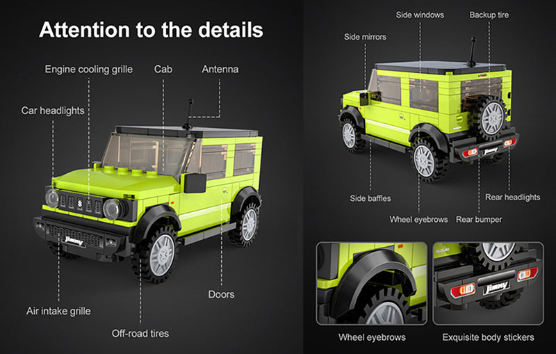 CaDA Bricks - Suzuki Jimny Car - 192 pcs (1:24)