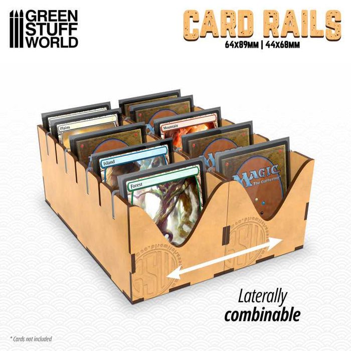 Card Rails Organizer - 75x185mm