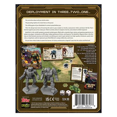 BattleTech: Beginner Box 40th Anniversary Edition