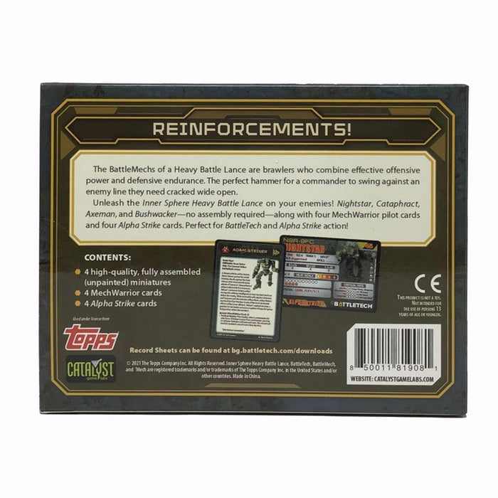 BattleTech: Inner Sphere Heavy Battle Lance