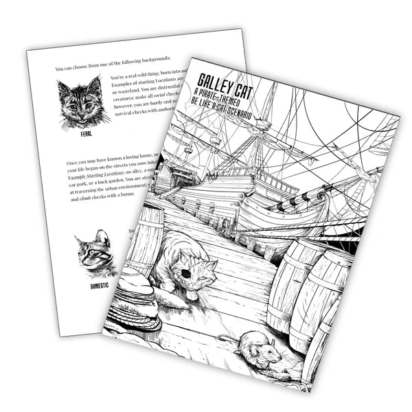 Be Like a Cat Solo-RPG - Rulebook