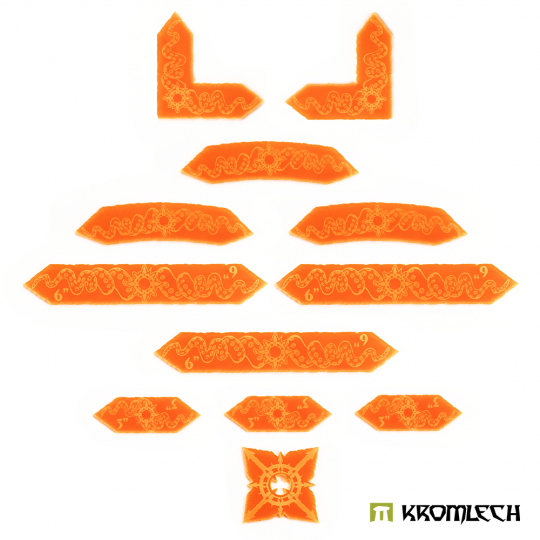 Chaos Deployment Zone Markers Set - Orange
