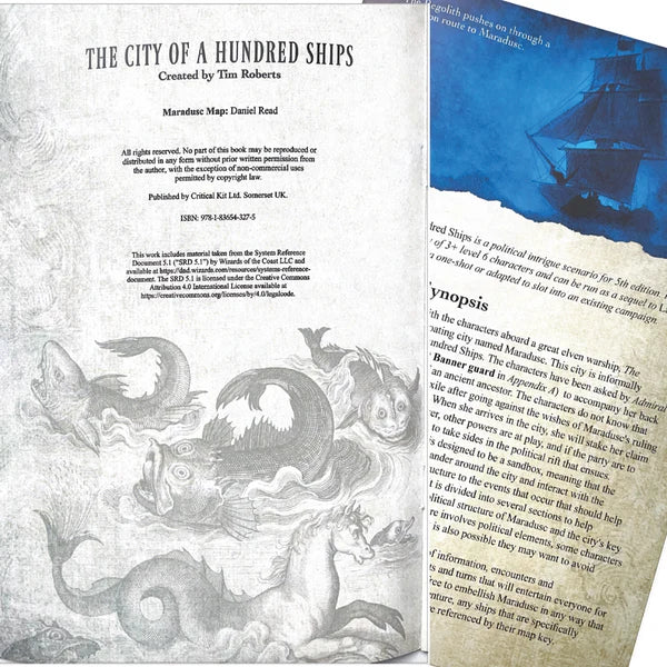 The City of a Hundred Ships - 5E DND One-Shot