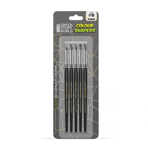 Colour Shapers Brushes SIZE 0 - BLACK FIRM