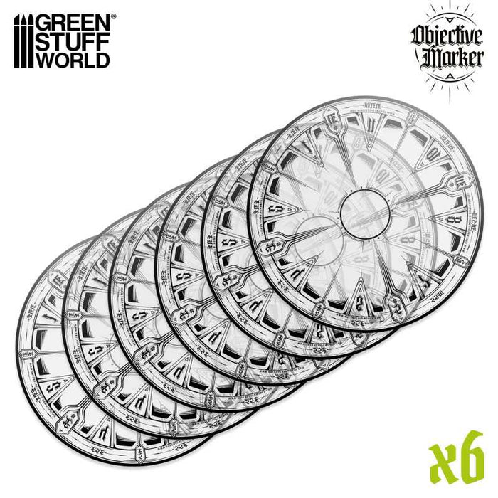 Green Stuff World - Clear Objective Markers