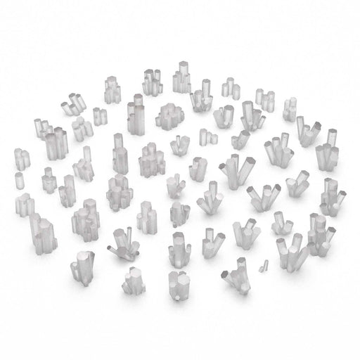 Resin Crystals: Prismatic Quartz Crystals - Clear | Green Stuff World
