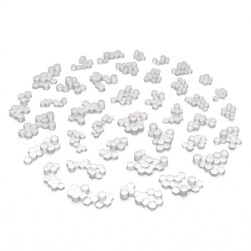 Resin Crystals: Quartz Crystal Clusters - Clear | Green Stuff World