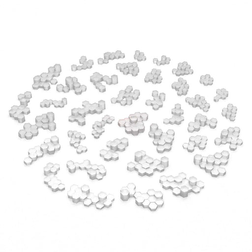 Resin Crystals: Quartz Crystal Clusters - Clear | Green Stuff World