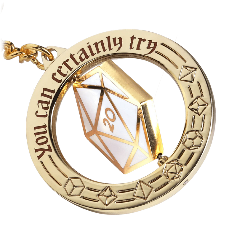 GlassStaff Metal Keychain - You Can Certainly Try