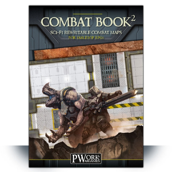 PWork Wargames Combat Book 2: Science fiction Rewritable Combat Maps for Tabletop RPGs