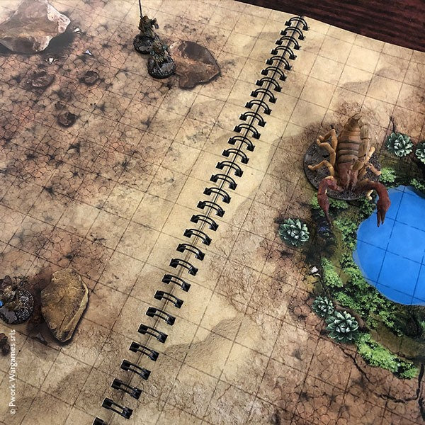 PWork Wargames Combat Book: Rewritable Combat Maps for Tabletop RPGs - 45 Maps