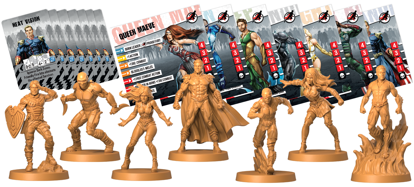 Zombicide: The Boys - Pack #1 - The Seven