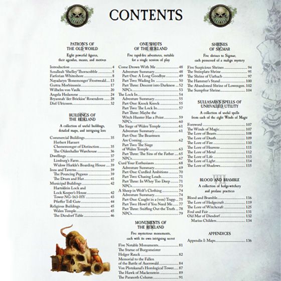Warhammer Fantasy Roleplay: Reikland Miscellanea