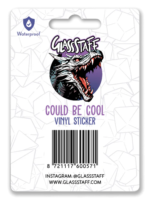 GlassStaff Sticker - I Could be Cool