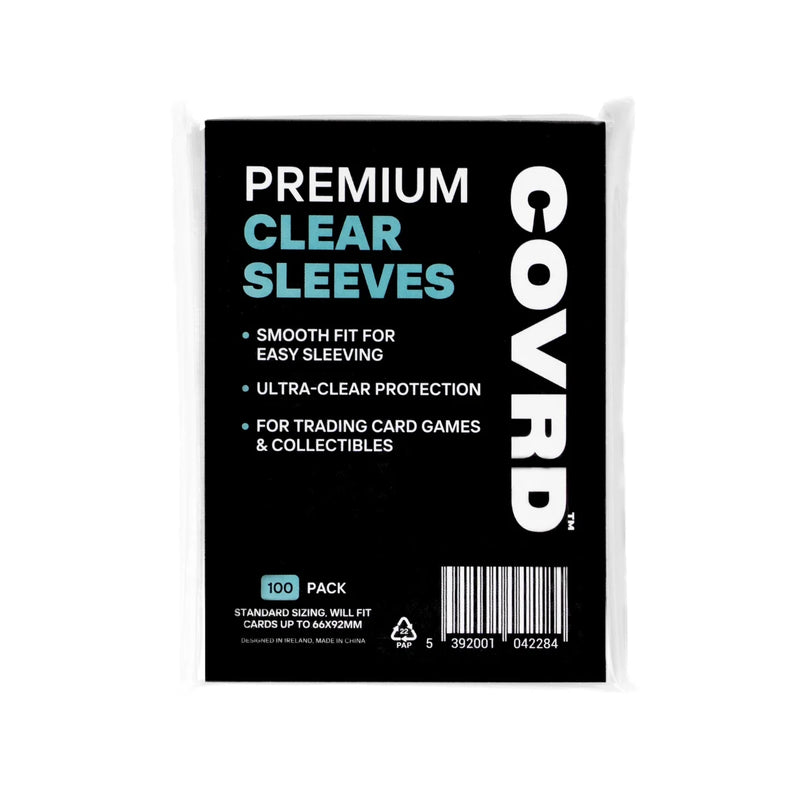 COVRD Premium Clear Sleeves (100 Sleeves)