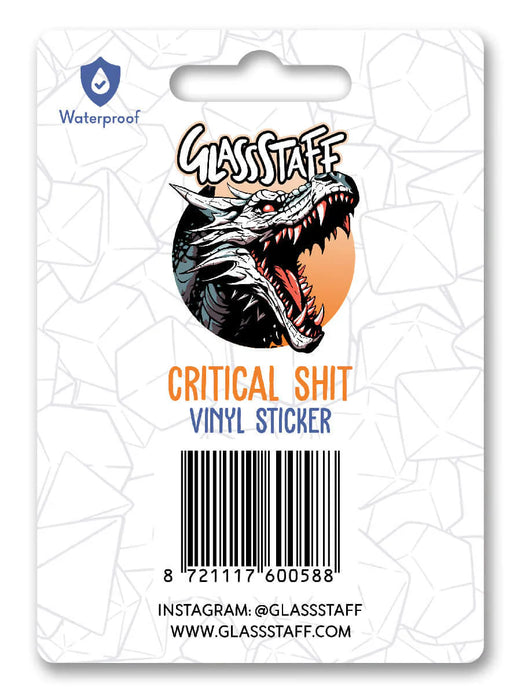 GlassStaff Sticker - Critical Shit