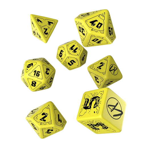 Cyberpunk RED: Danger Zone Dice Set | RPG Accessory