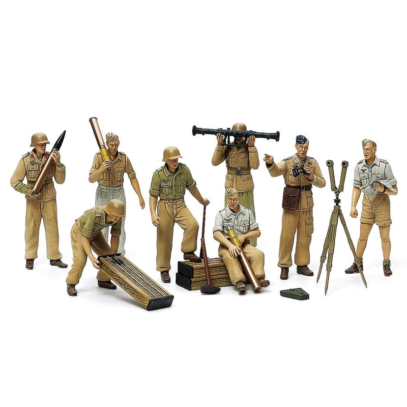 German Africa Corps Luftwaffe Artillery Crew Set