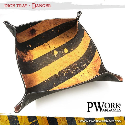 PWork Wargames Dice Tray - Danger