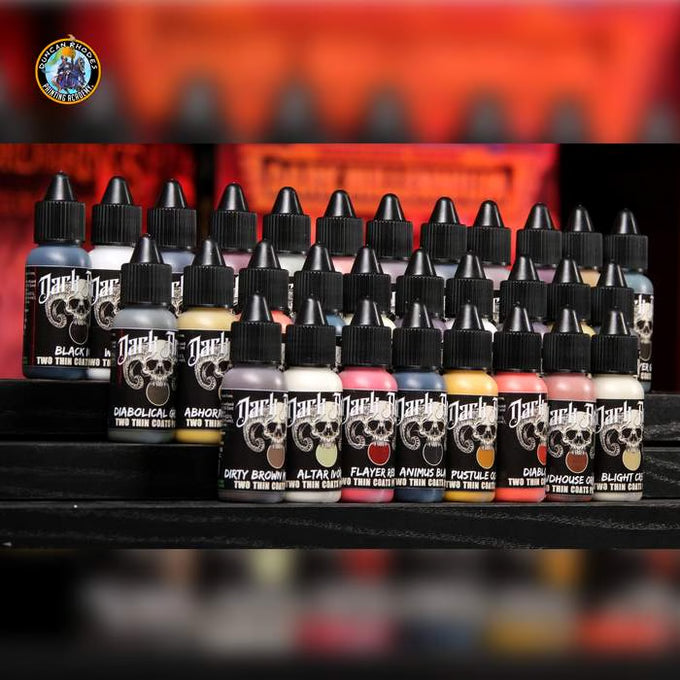 Two Thin Coats: THE DARK ARTS Paint Set