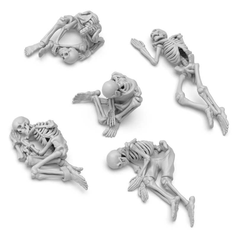 Resin Bits - Dead Skeletons