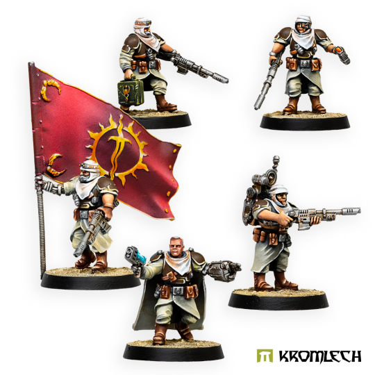 Desert Raiders Command Squad
