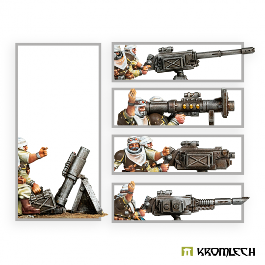Desert Raiders Heavy Weapons Squad