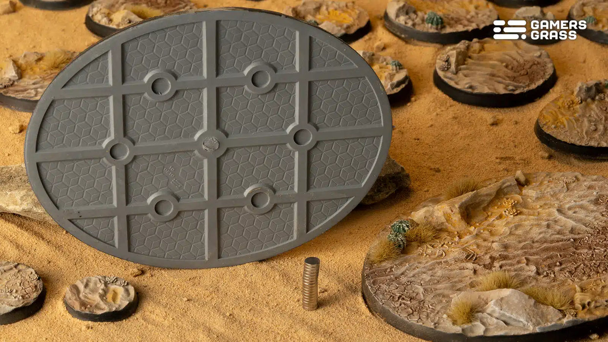 GamersGrass Deserts of Maahl Bases - x1 Oval 120mm