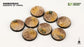 GamersGrass Deserts of Maahl Bases - x8 Round 32mm