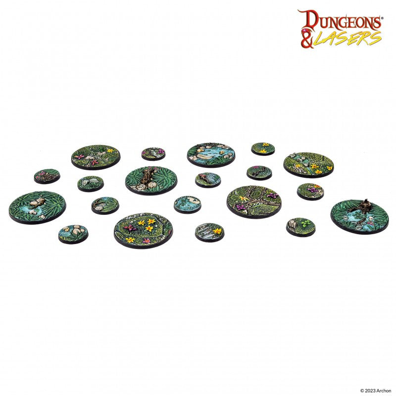 Dungeons & Lasers - Detailed Bases Pack